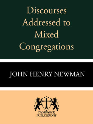 cover image of Discourses Addressed to Mixed Congregations